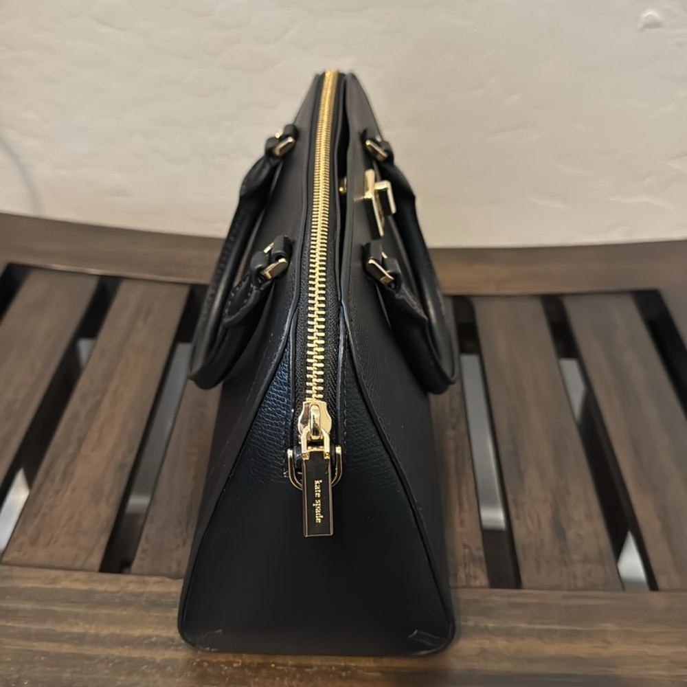 Kate Spade Black Mini Bag with Gold Hardware - Picture 5 of 8